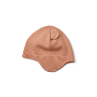 MILAN BEANIE WOOL TUSCANY ROSE