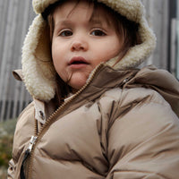 POLLE PUFFER JACKET OAT