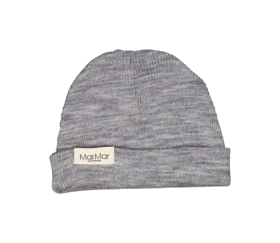 AIKO WOOL RIB GREY MELANGE