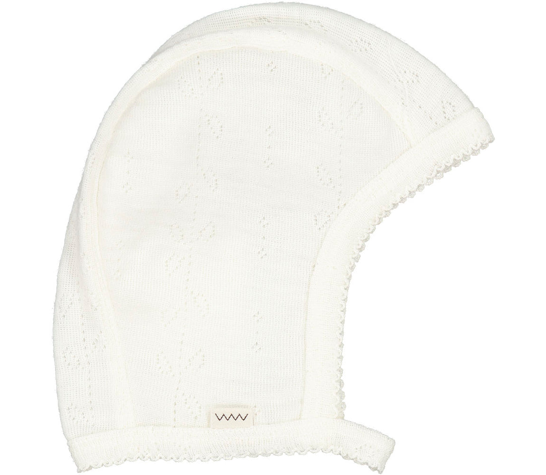 HOODY WOOL POINTELLE NATURAL