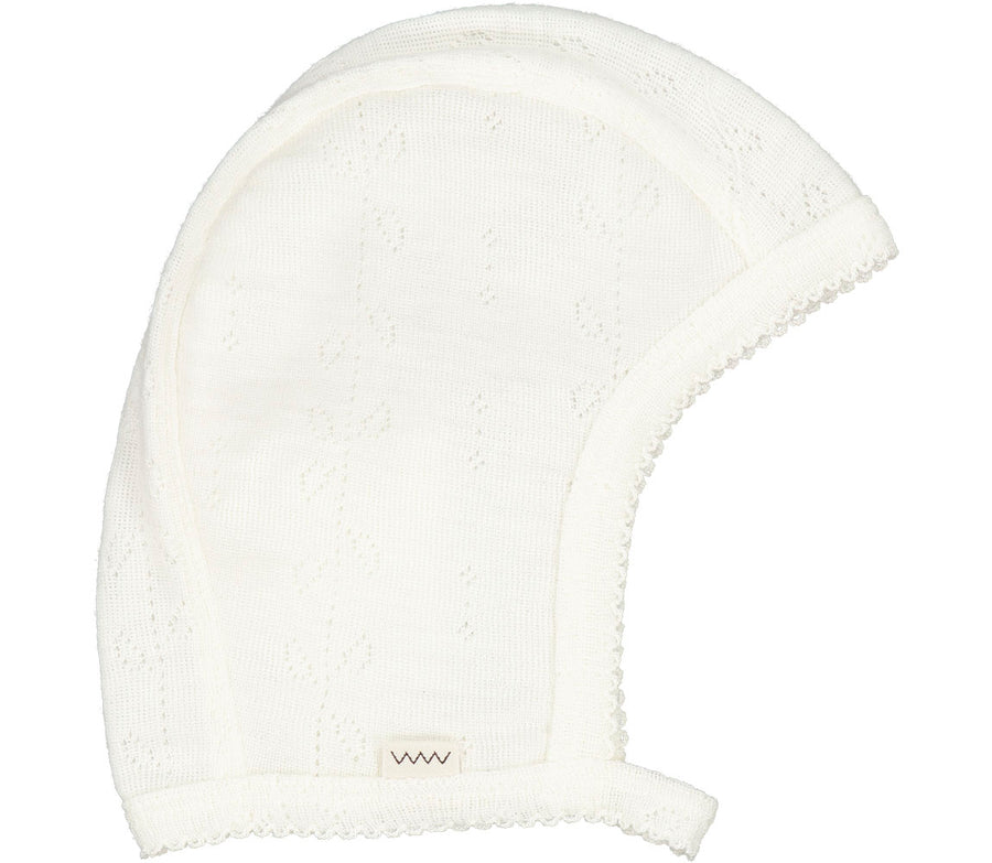 HOODY WOOL POINTELLE NATURAL