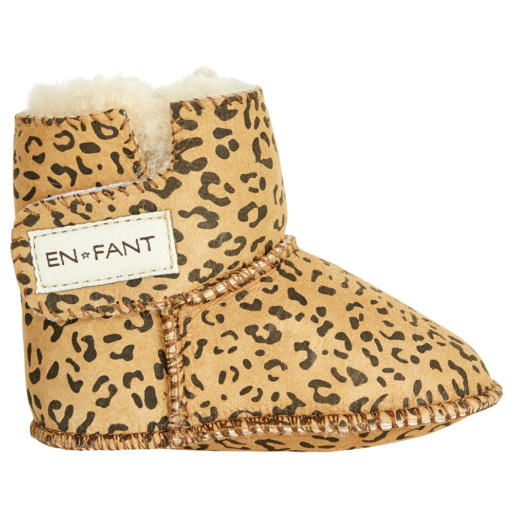 SHEEPSKIN BOOTIES LEO YELLOW