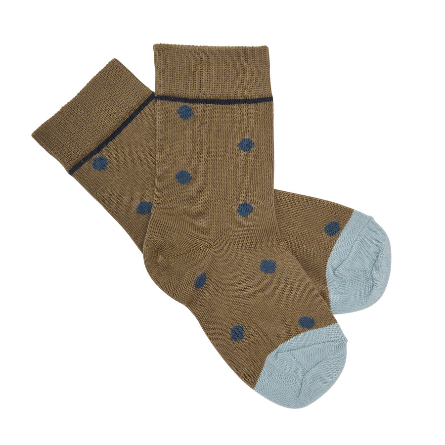 DOT SOCKS CAMEL