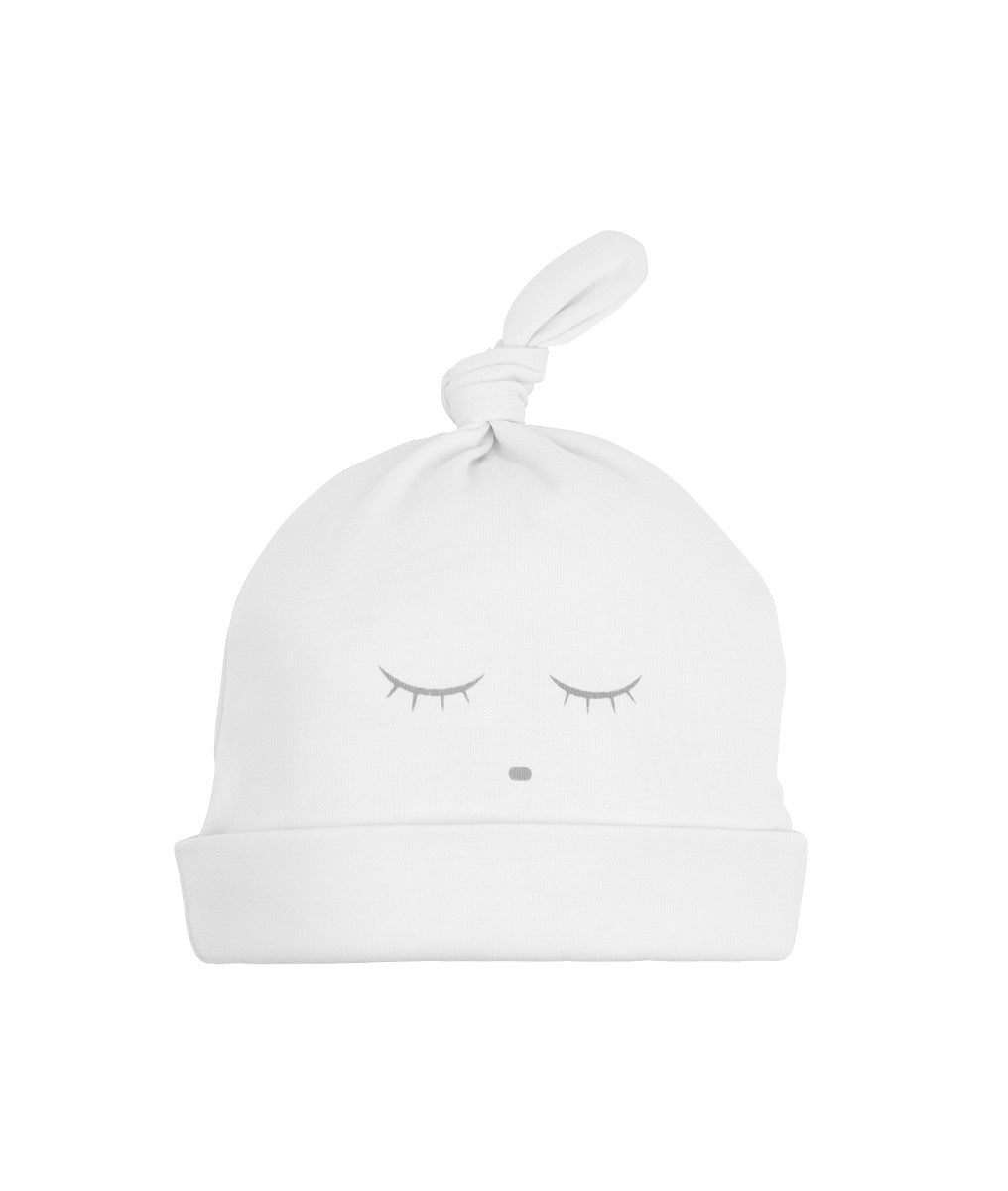 SLEEPING CUTIE TOSSIE HAT WHITE